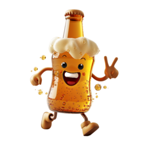 3csadmin_a_happy_cartoon_drunk_beer_walking_and_smiling_with_ch_4f5339ea-f8bc-49c2-9dbe-1813f5944877-no bg